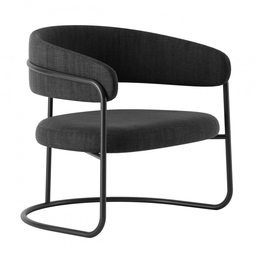 Opus Chair By Plus Halle 3D Model for Corona