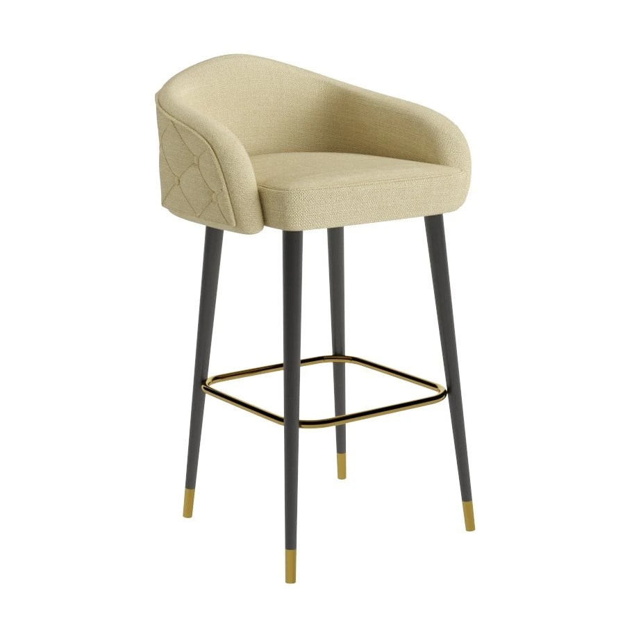 Deer Spring Bar Stool 3D Model for Corona