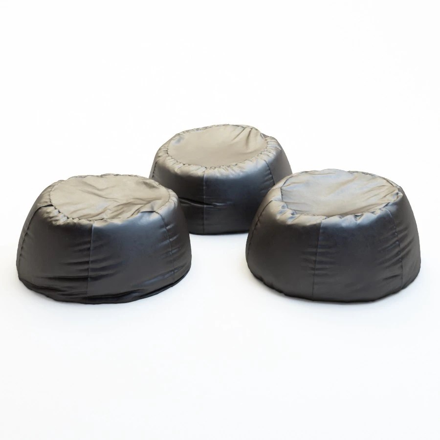 Pouf Urban 90 3D Model for VRay, Corona
