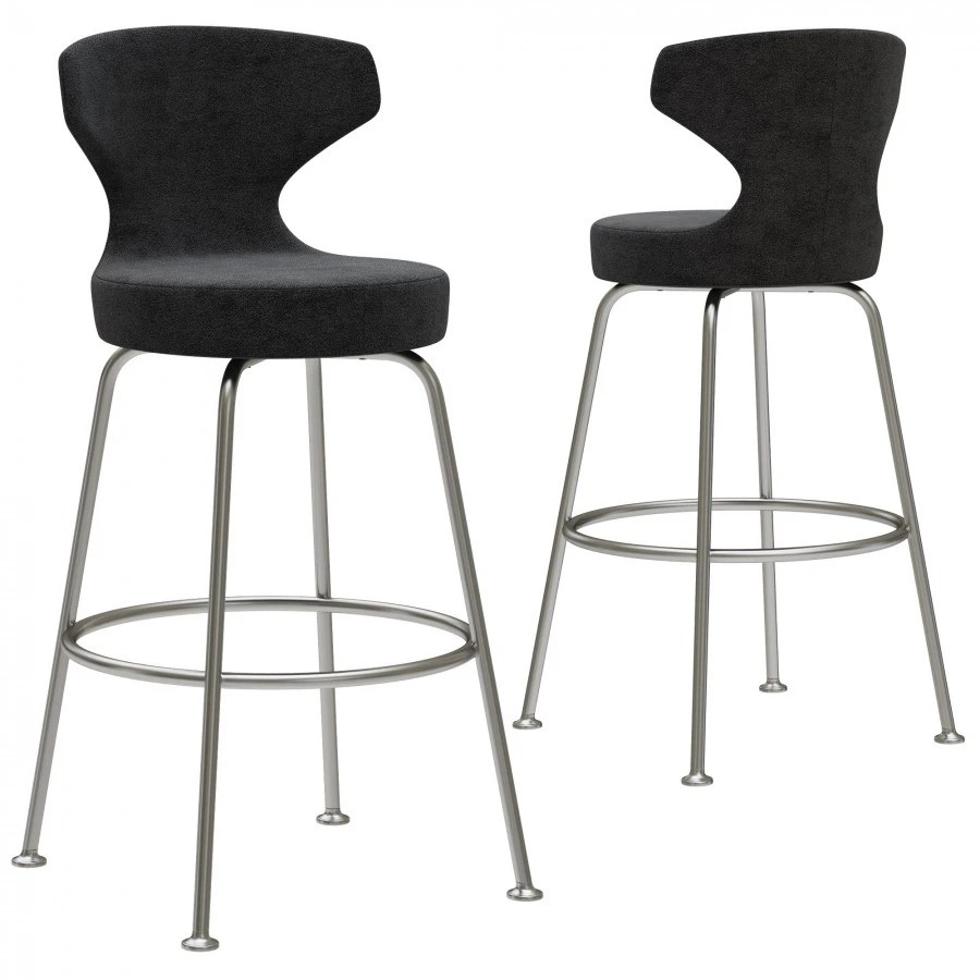 B&B Italia Papilio Bar Stool 3D Model for VRay
