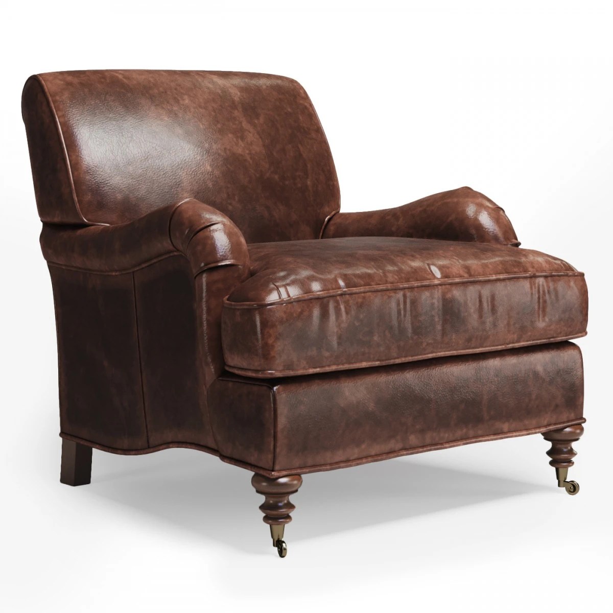Restoration Hardware Barclay Armchair 3D Model for Corona