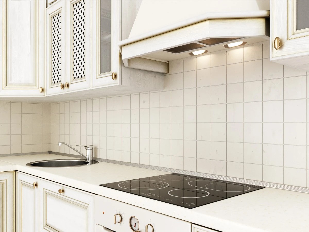 Classic Kitchen 3D Model for FStorm, VRay, Corona