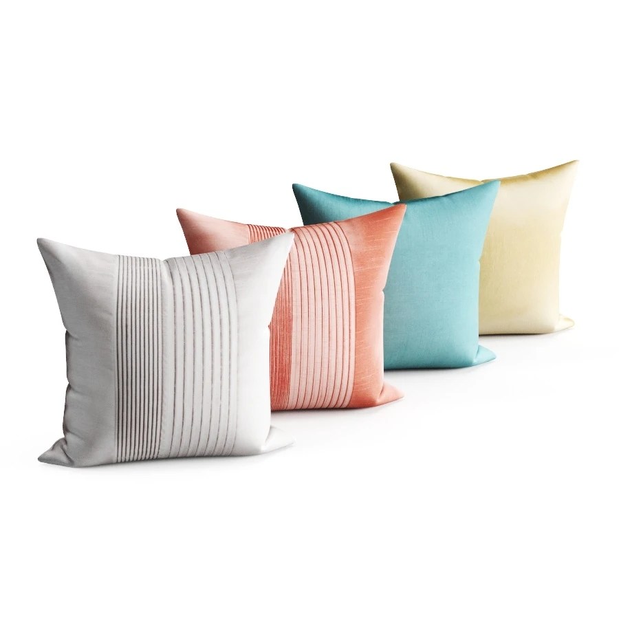 Decorative Pillows Wayfair. Set 025 3D Model for Corona