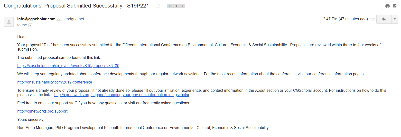Submit a Proposal Common Ground Research Networks