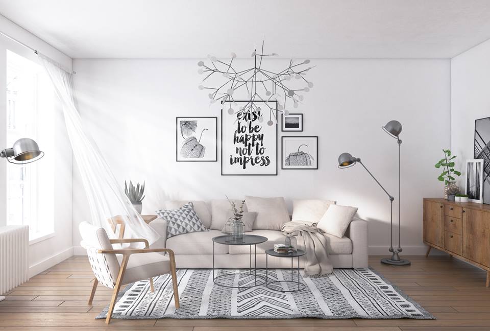 Free 3D Scene Living room model Max File 13 by Nguyen Huu Nghia_Cgtips