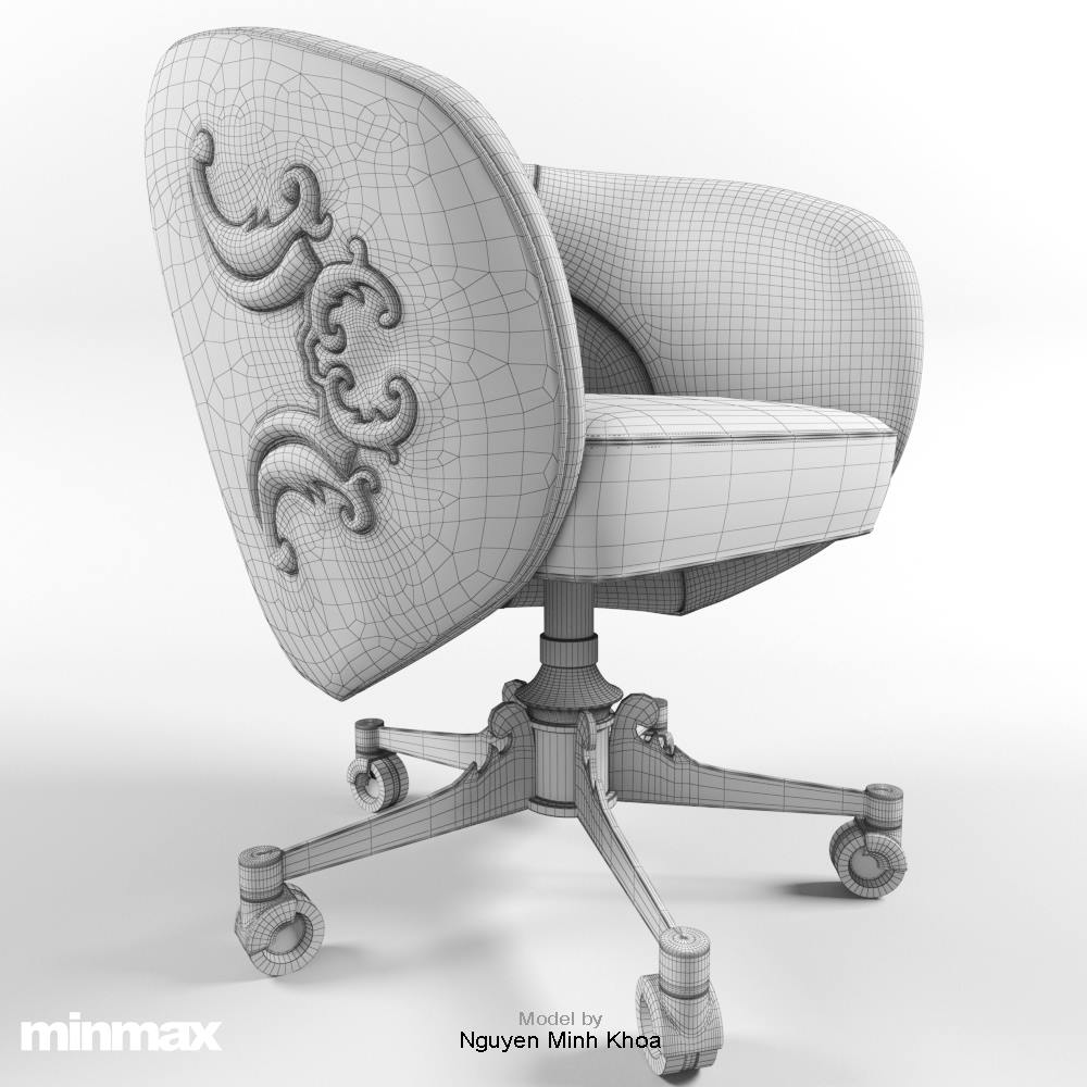 Bed visionnaire beloved 3d model. Download Free 3d Models Visionnaire Chair Share By Nguyen Minh Khoa Cg Tips