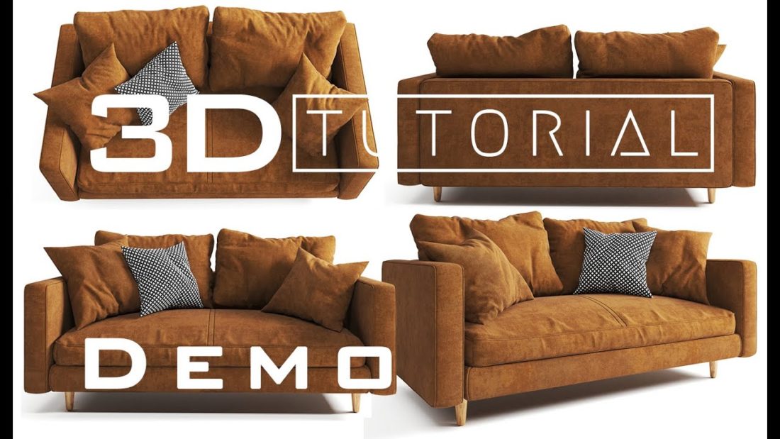 Tutorial Modeling Basic Sofa (3d Max + Marvelous)