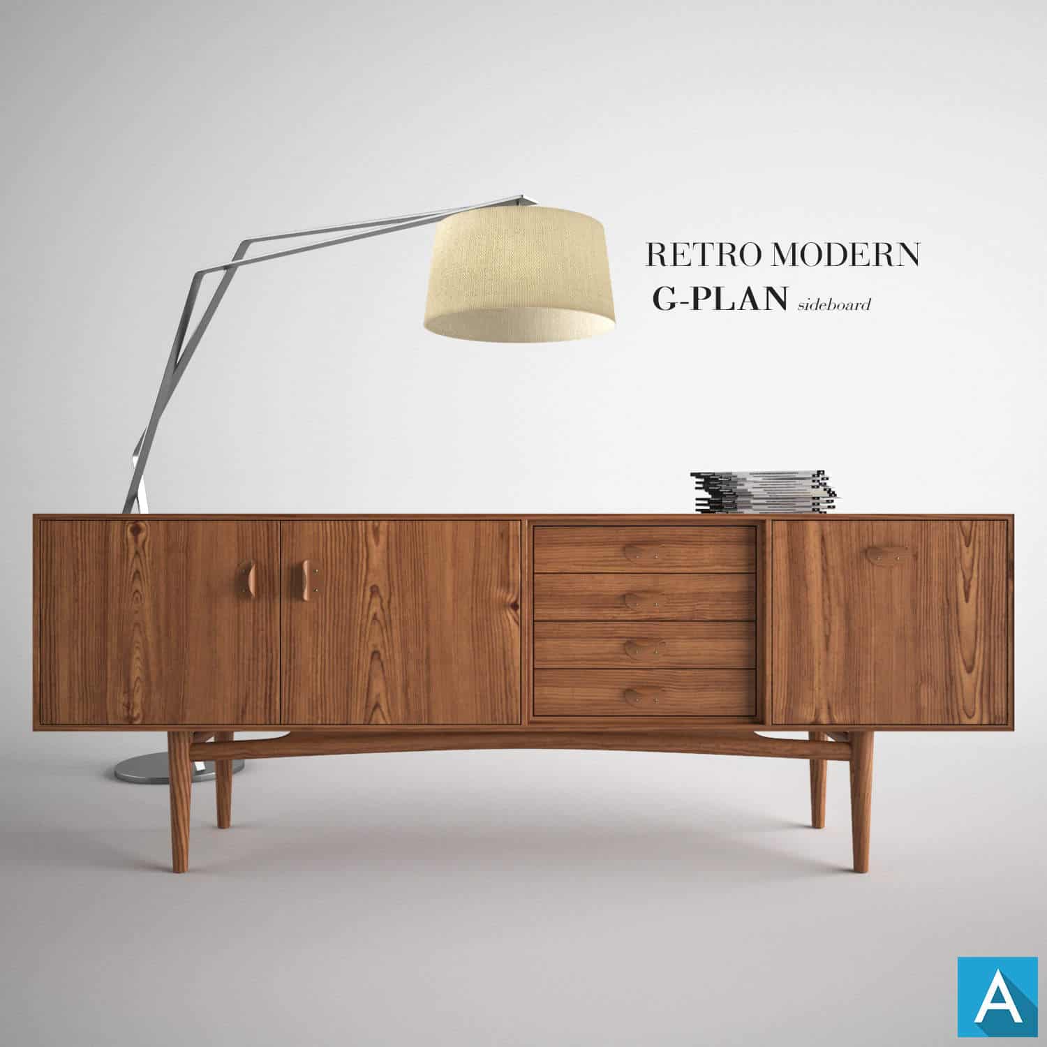GPLAN sideboard Alfonso Mastrangelo