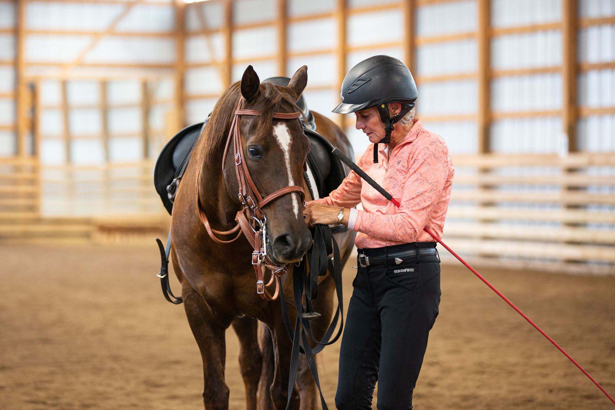 CH Equine Boarding Services Colorado Training Facility Covered Arenas