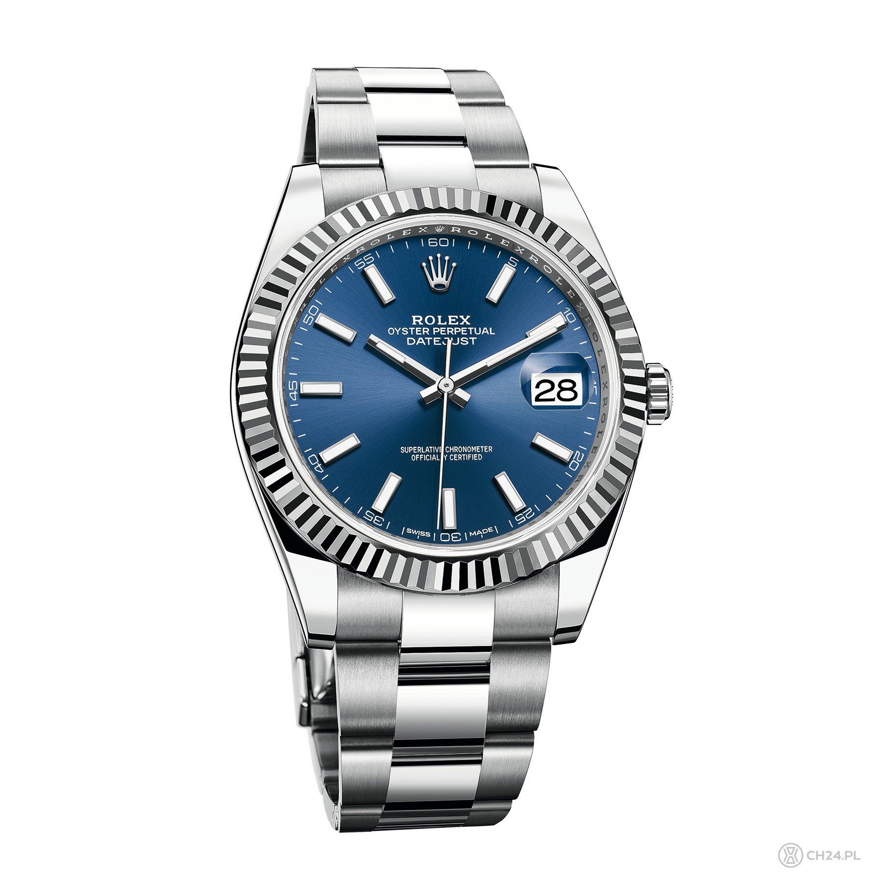 Rolex Oyster Perpetual Datejust 41 w stali Basel 2017 [cena] CH24.PL