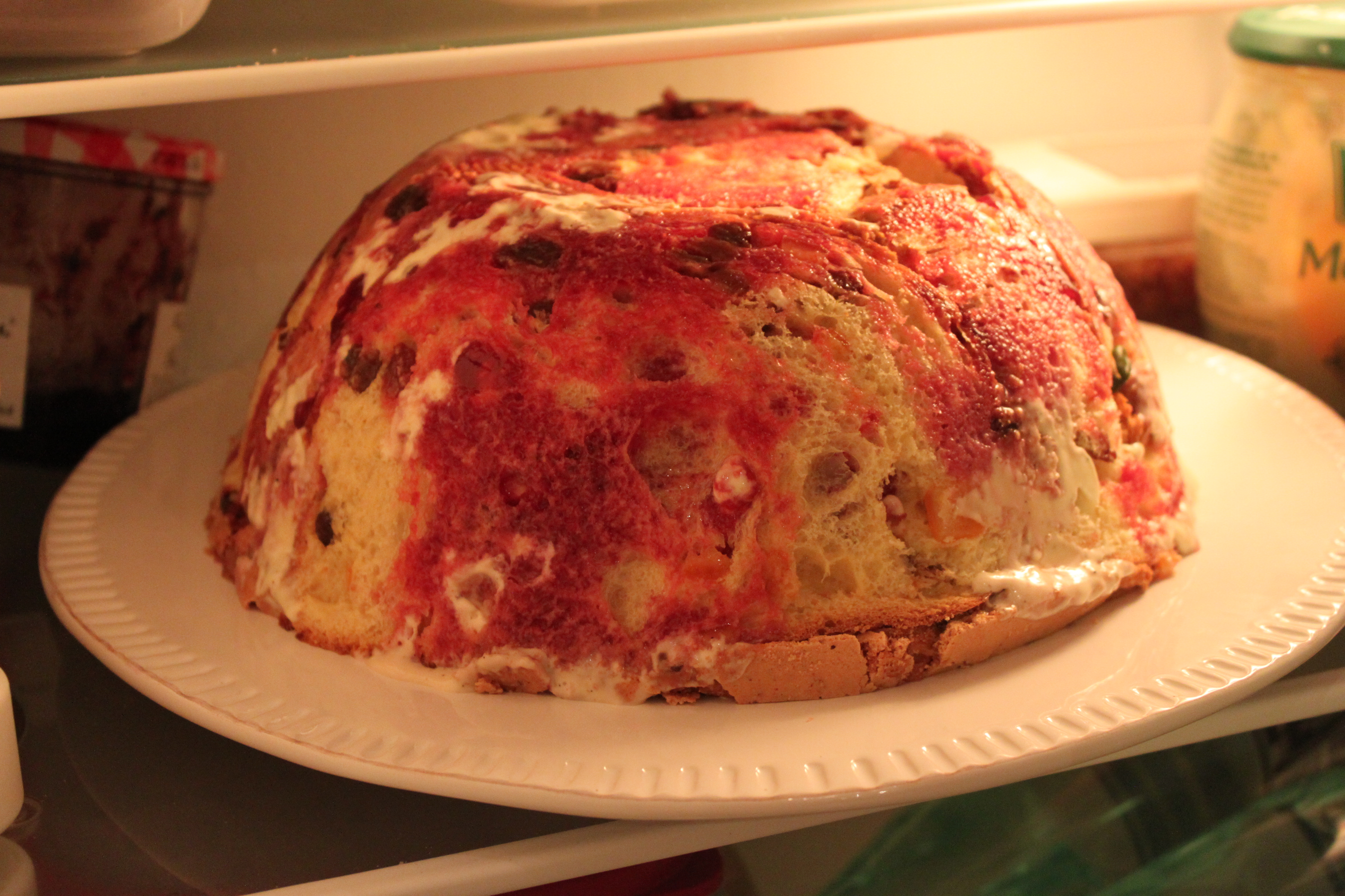 Noël avec Jamie Oliver la bombe glacée Bibiche au pays