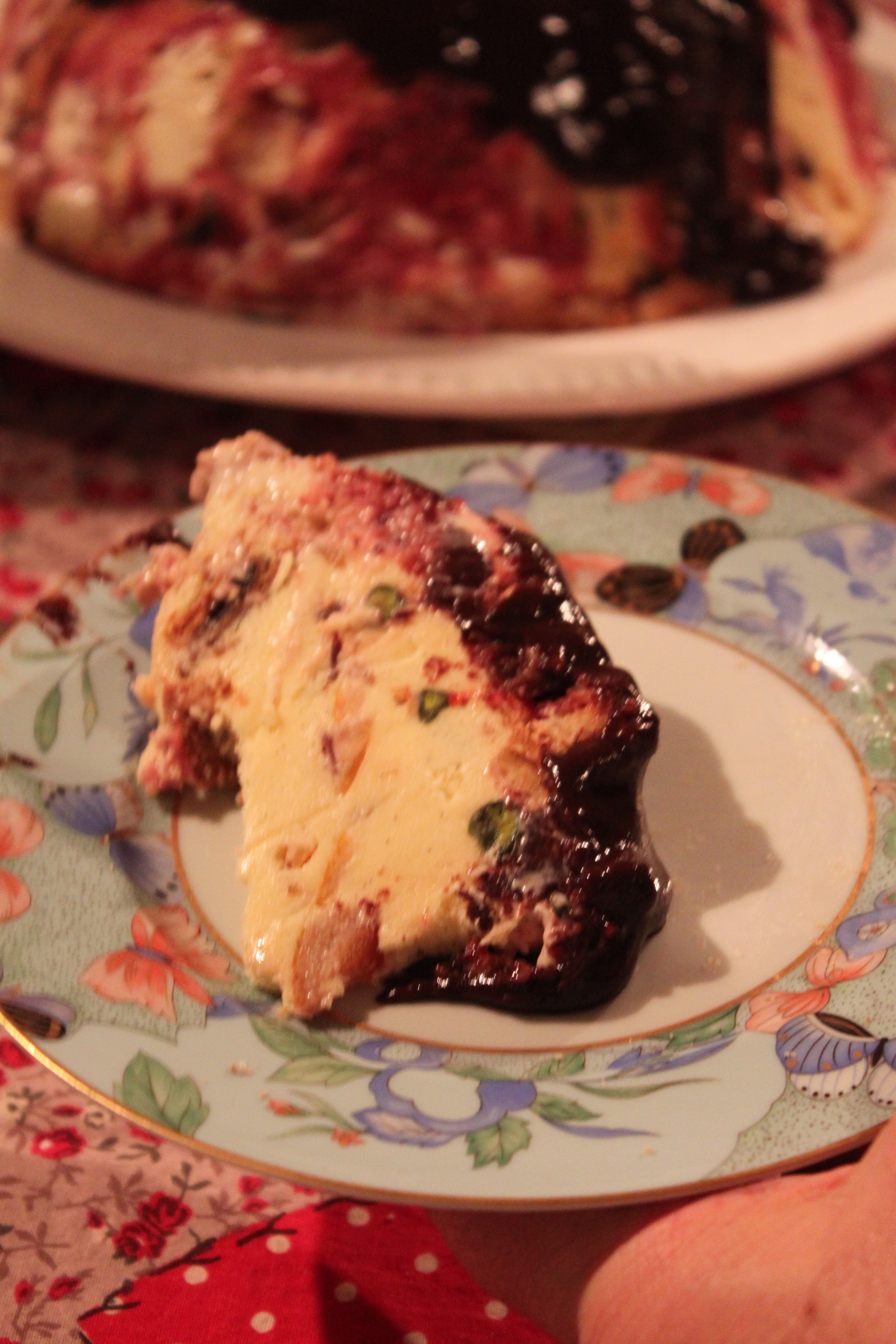 Noël avec Jamie Oliver la bombe glacée Bibiche au pays