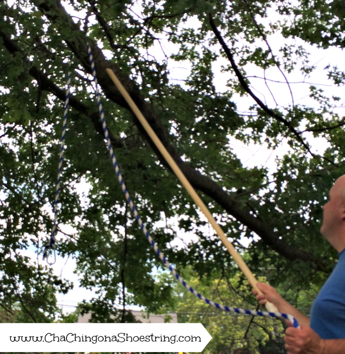 Simple DIY Backyard Rope Swing Perfect for Summertime! ChaChing on