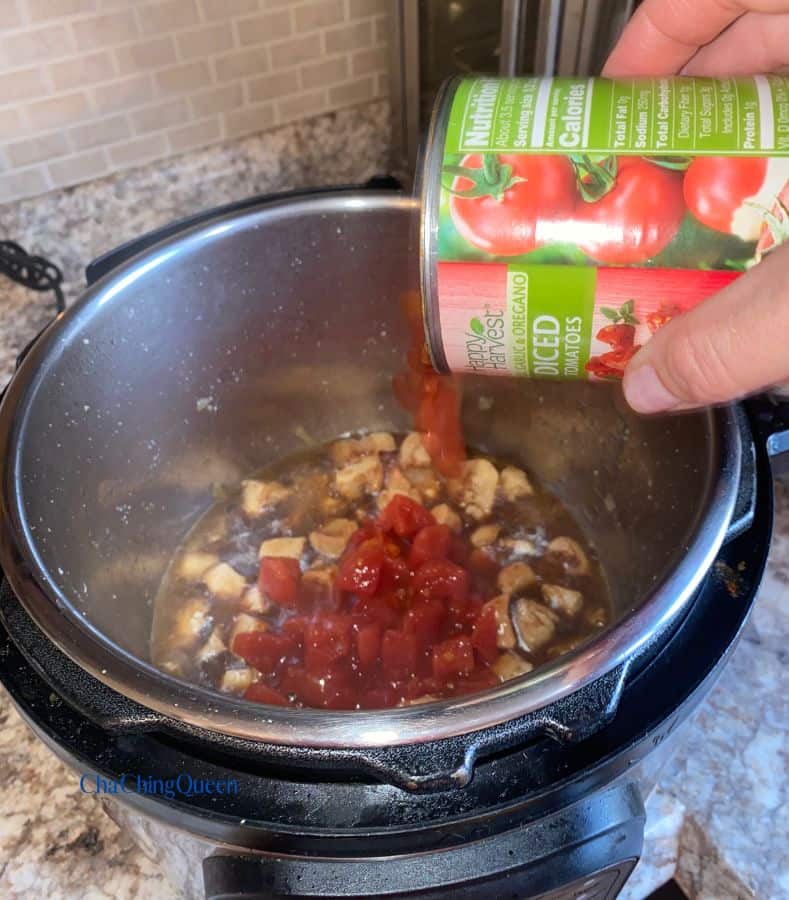 One Pot Chicken Linguini Pasta Easy Instant Pot Recipe Cha Ching Queen