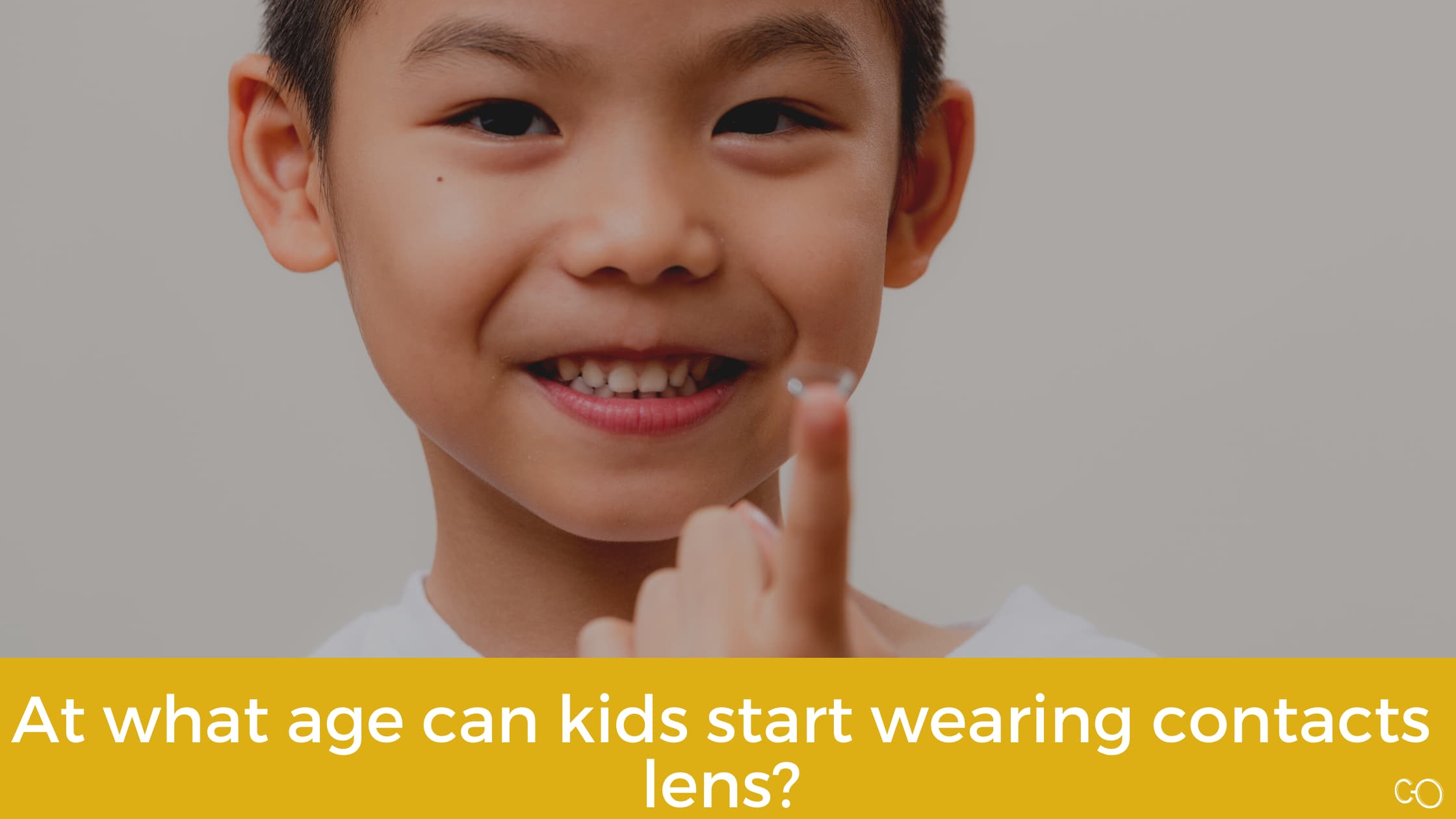 At what age can kids start wearing contacts lens? Chadderton Opticians