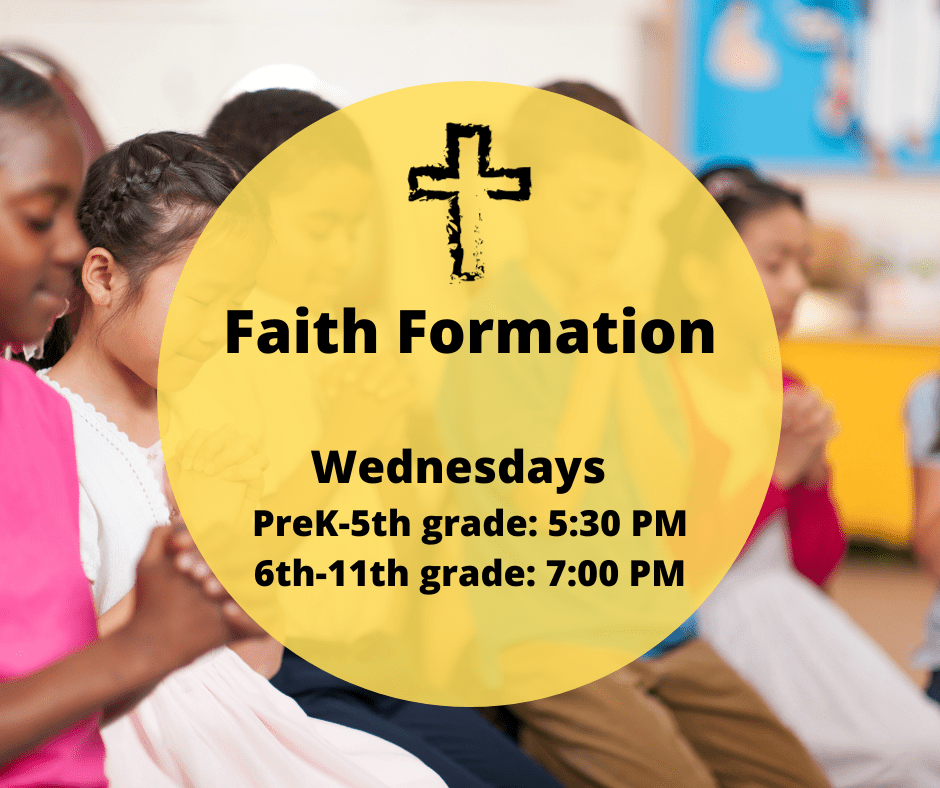 Faith Formation St. Patrick Catholic Church