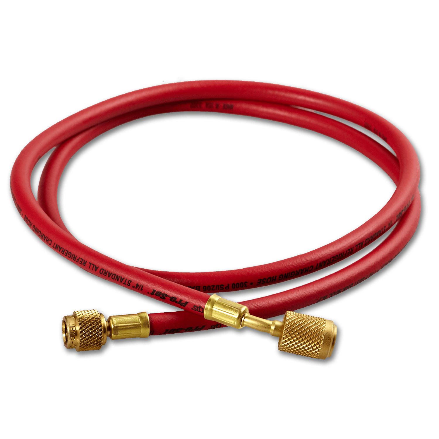 Chadwell Supply. 5' RED HIGH PRESSURE HOSE WITH ANTIBLOWBACK FITTINGS