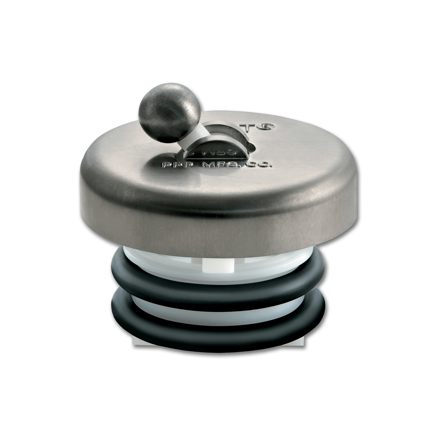 Chadwell Supply. FLIPIT TUB STOPPER BRUSHED NICKEL
