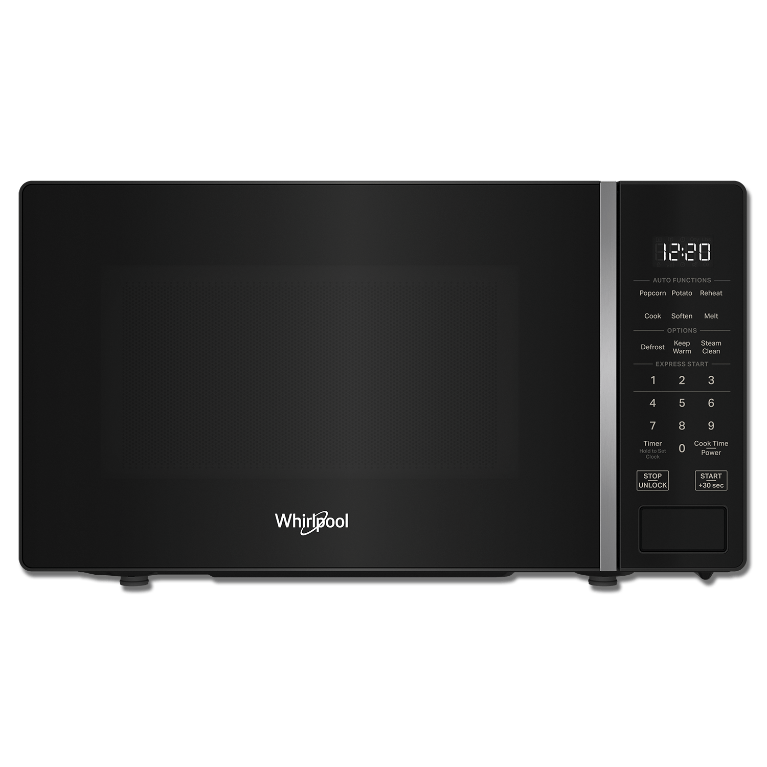 Chadwell Supply. WHIRLPOOL® 0.7 CU FT COUNTERTOP MICROWAVE BLACK
