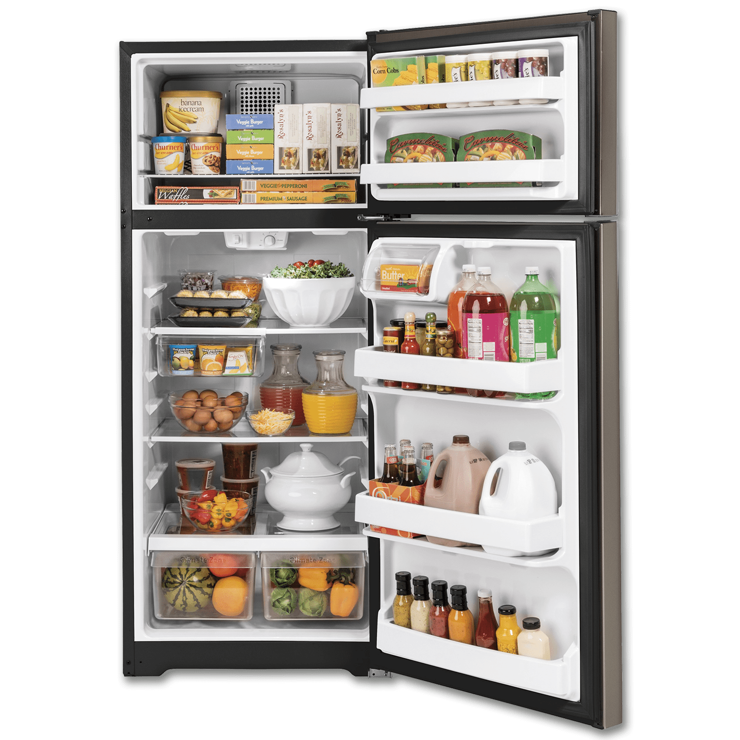 Chadwell Supply. GE® ENERGY STAR® 17.5 CU FT TOPFREEZER REFRIGERATOR