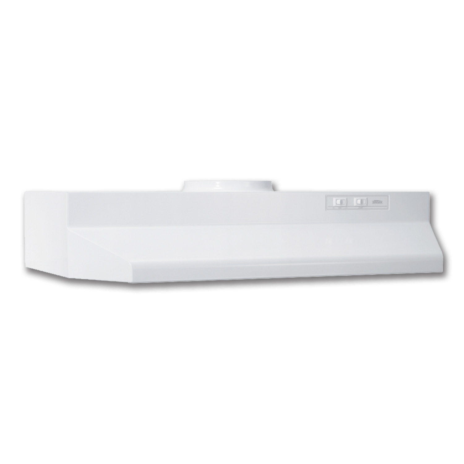 Chadwell Supply. BROAN® 30" ROUND DUCTED RANGEHOOD WHITE
