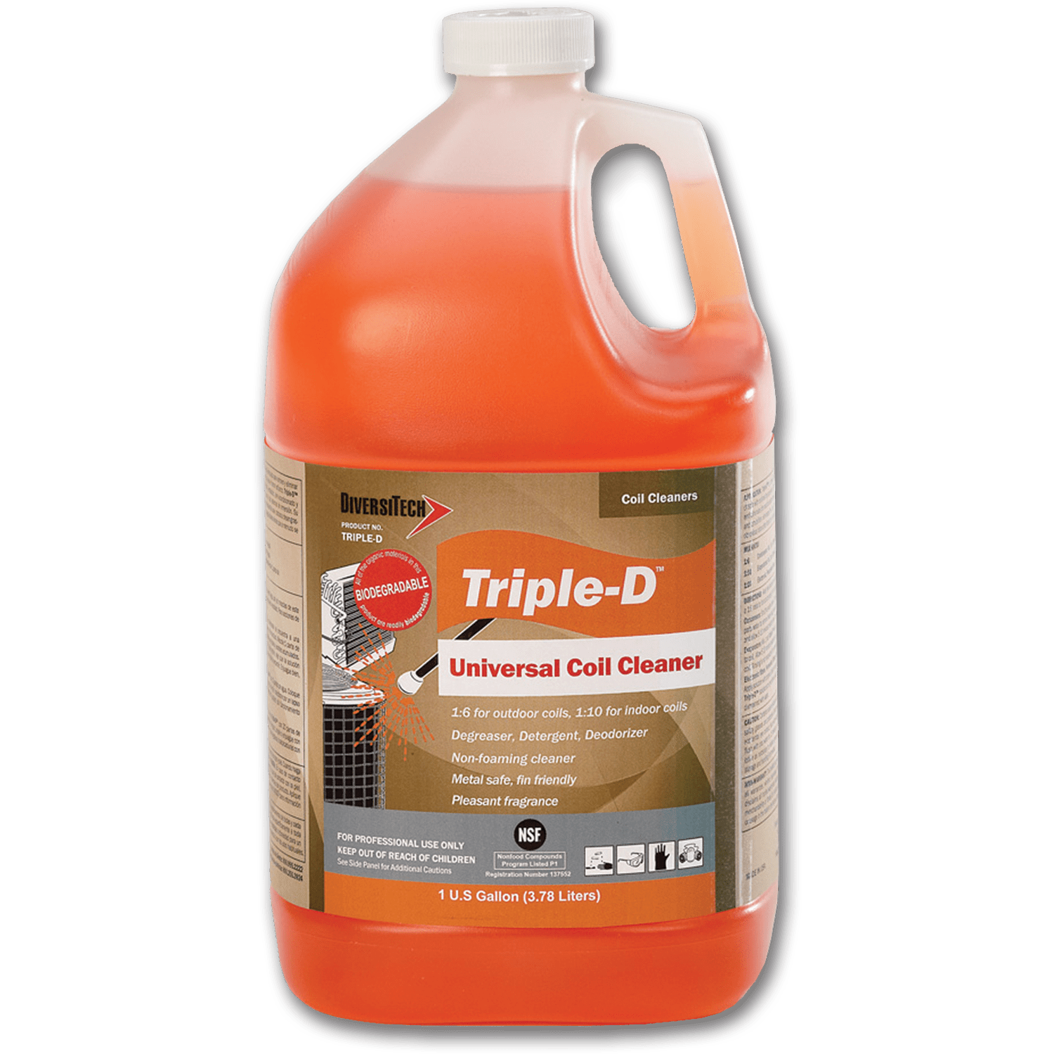 Chadwell Supply. TRIPLED COIL CLEANER TRIPLE ACTION CLEANER