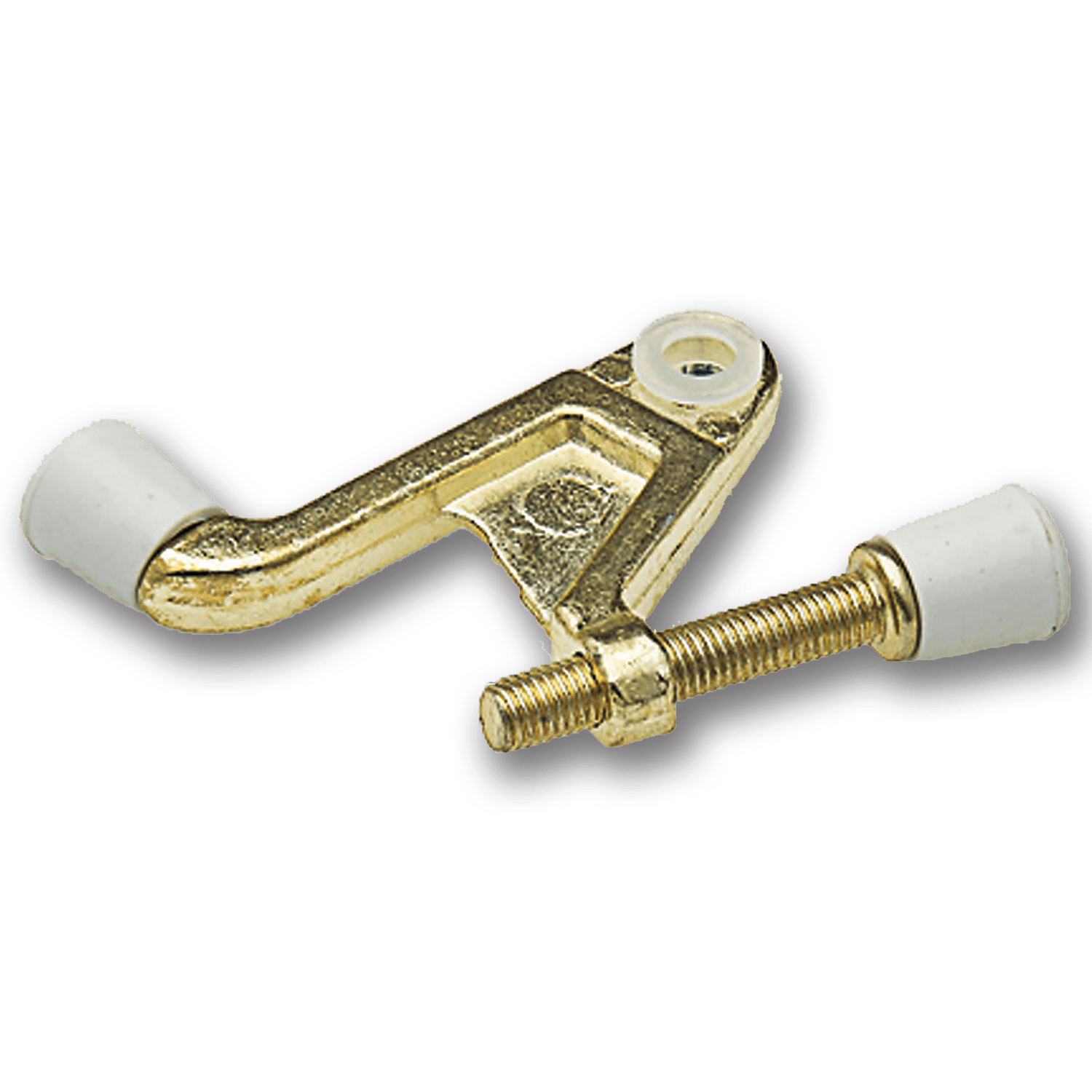 Chadwell Supply. HEAVY DUTY HINGE PIN DOOR STOP POLISHED BRASS
