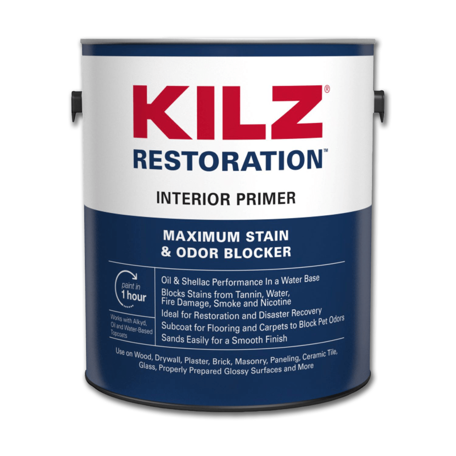 Chadwell Supply. KILZ RESTORATION INTERIOR WATERBASED PRIMER/SEALER