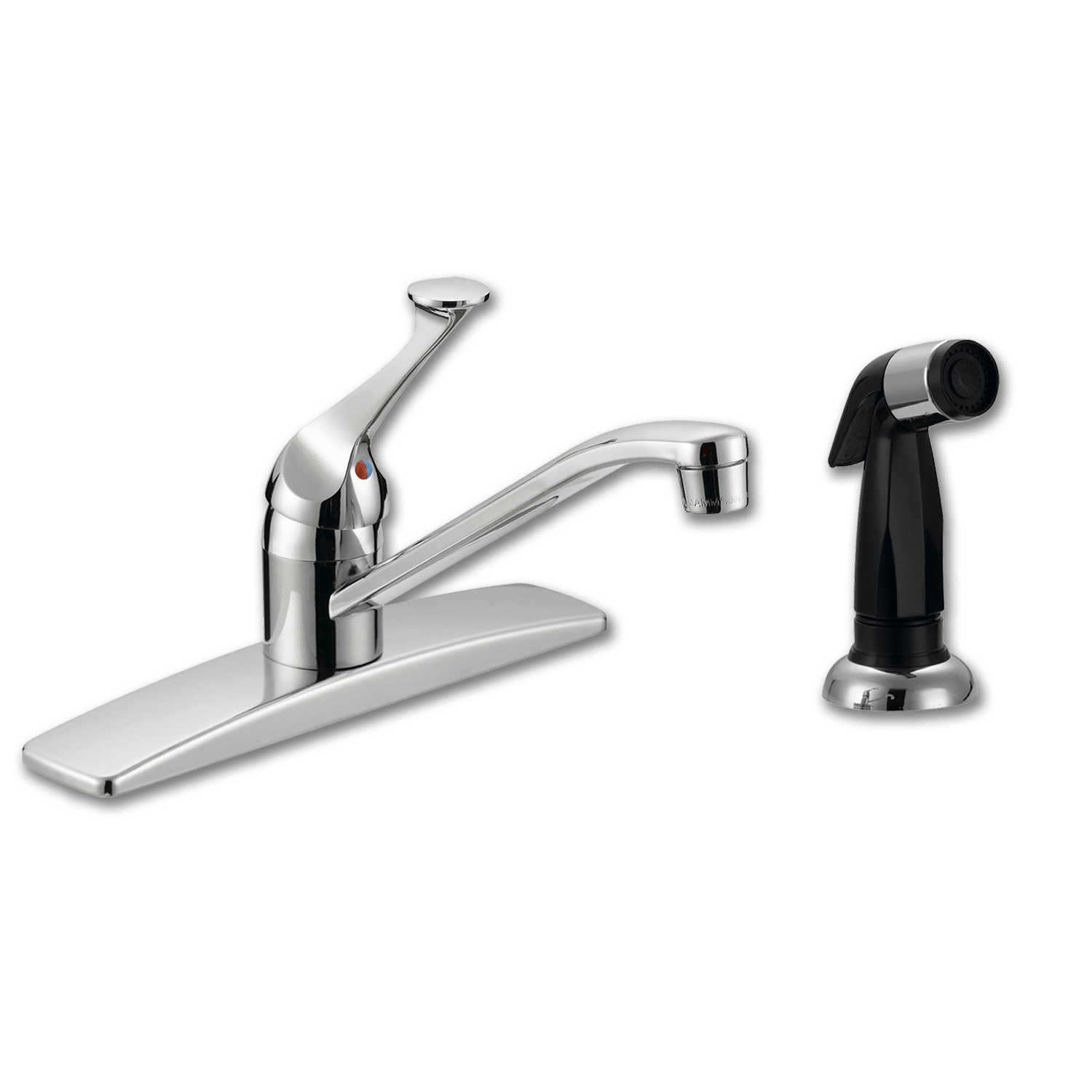 Chadwell Supply. WHITEFALLS SINGLE LEVER KITCHEN FAUCET WITH SPRAY CHROME