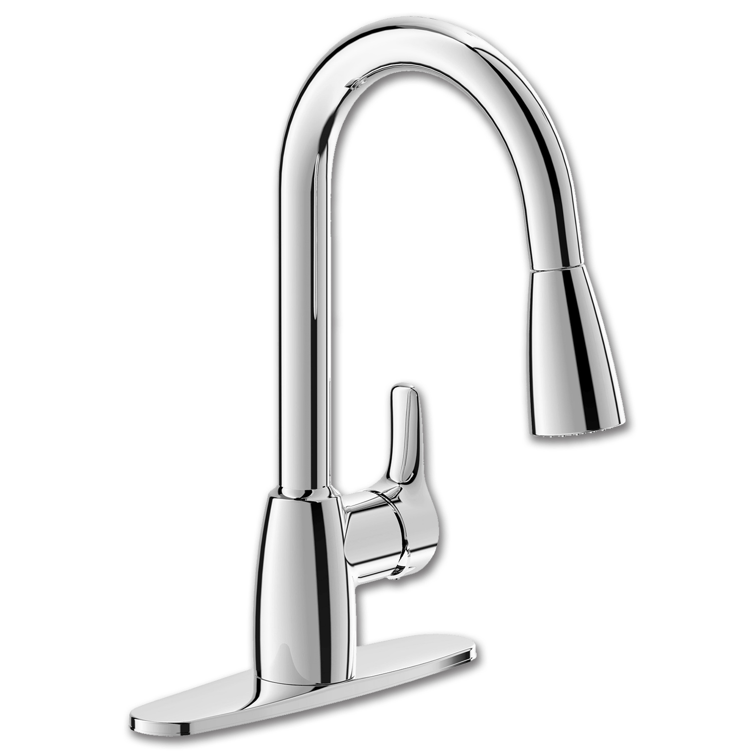 Chadwell Supply. FALLCREEK SINGLE HANDLE PULLDOWN KITCHEN FAUCET CHROME