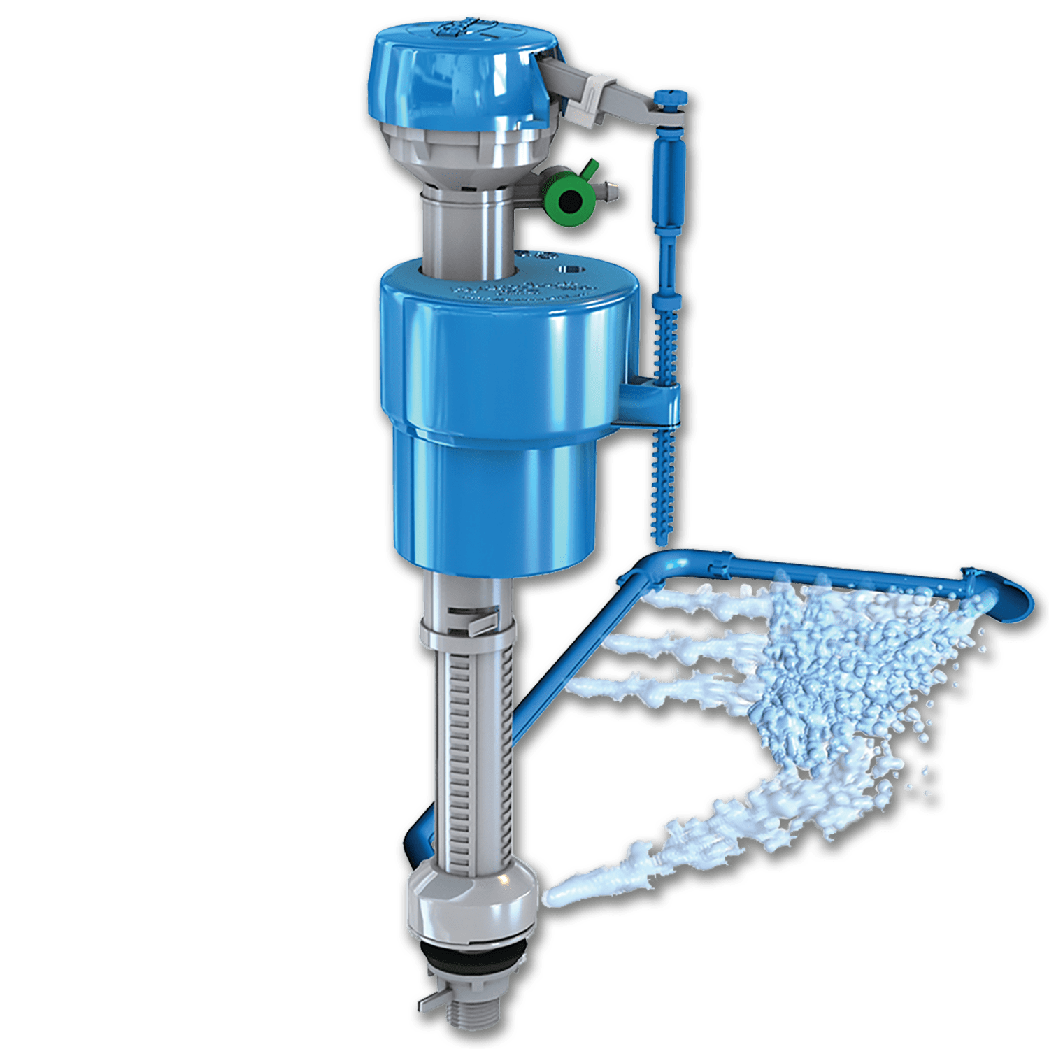 Chadwell Supply. HYDROCLEAN TOILET FILL VALVE WITH CLEANING TUBE