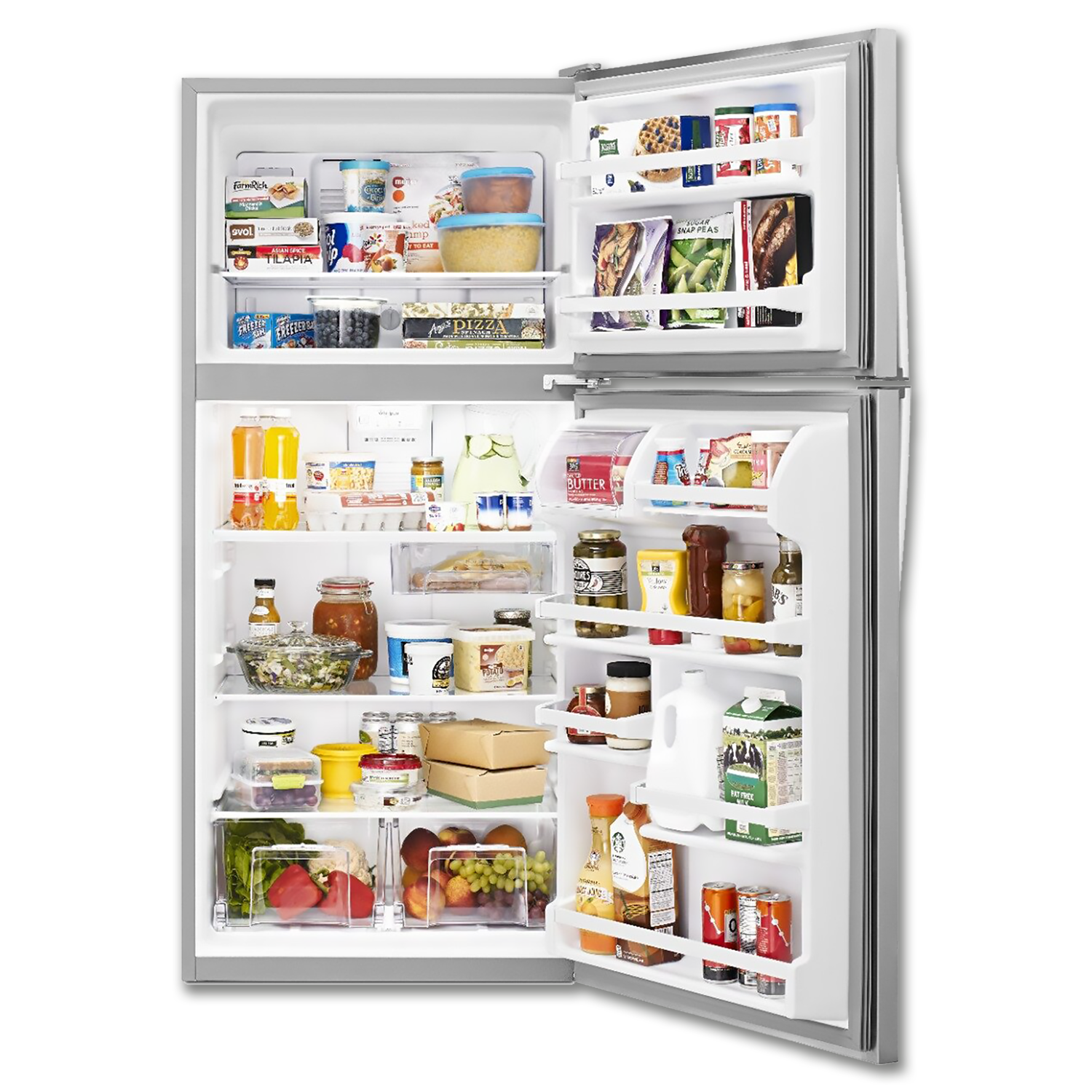 Chadwell Supply. WHIRLPOOL® 18.2 CU FT TOP MOUNT REFRIGERATOR