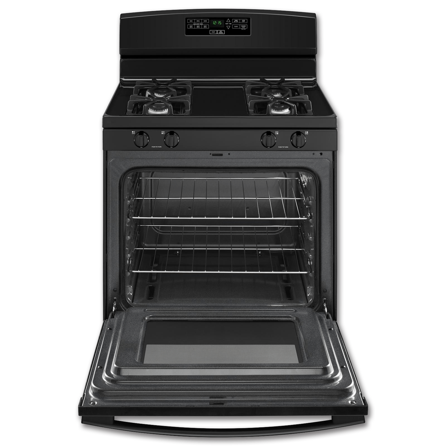 Chadwell Supply. AMANA® 30" STANDARD GAS RANGE BLACK