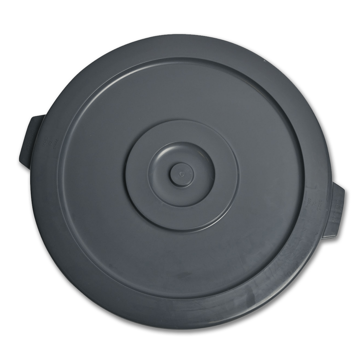 Chadwell Supply. GRAY HUSKEE TRASH CAN LID