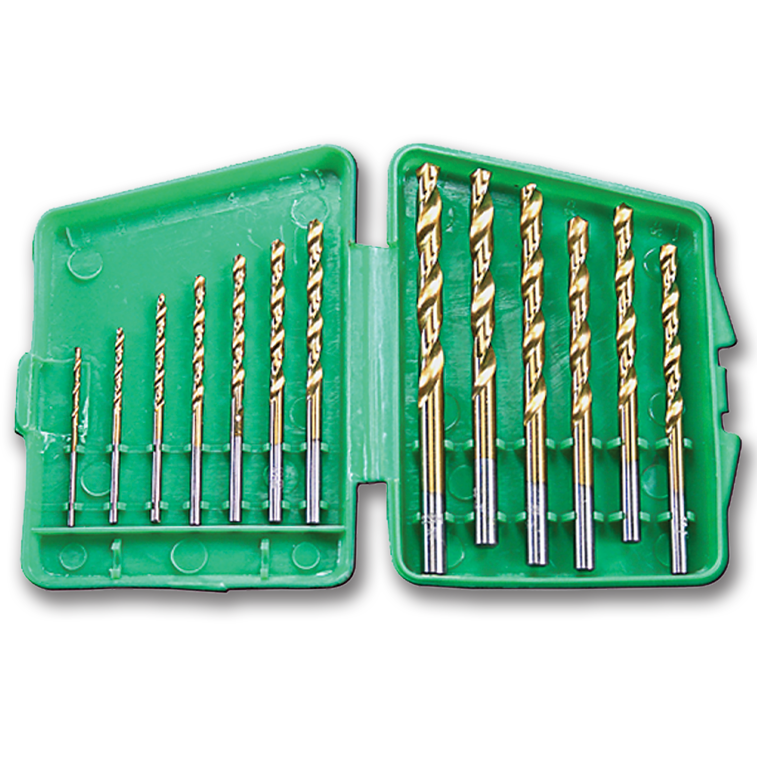 Chadwell Supply. DRILL BIT SET TITANIUM DRILL BITS 13 PIECES