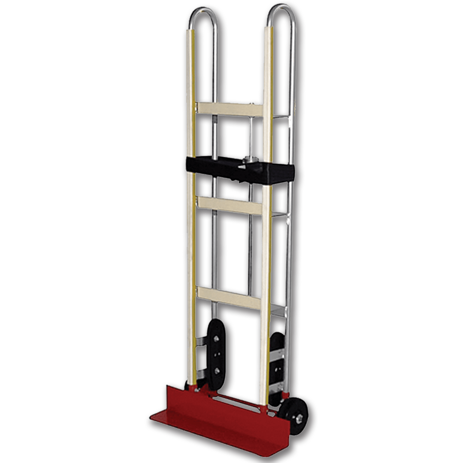 Chadwell Supply. ALUMINUM APPLIANCE HAND TRUCK WITH RATCHET BELT TIGHTENER