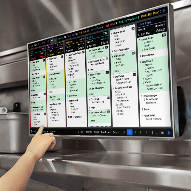 Restaurant Kitchen Display System App Chad Wetherbee Portfolio