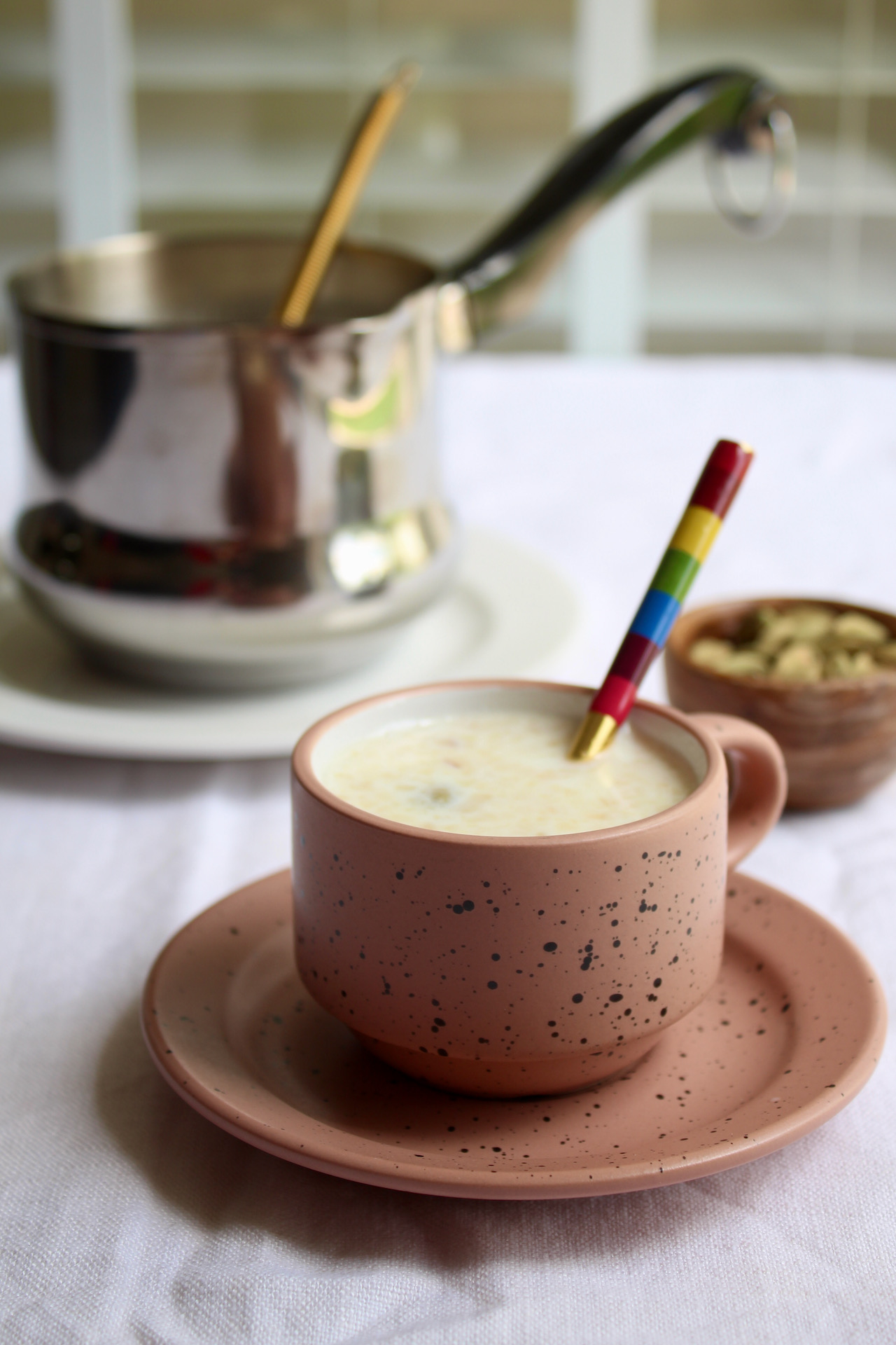Cardamom and Almond Spiced Milk / Badam Harira
