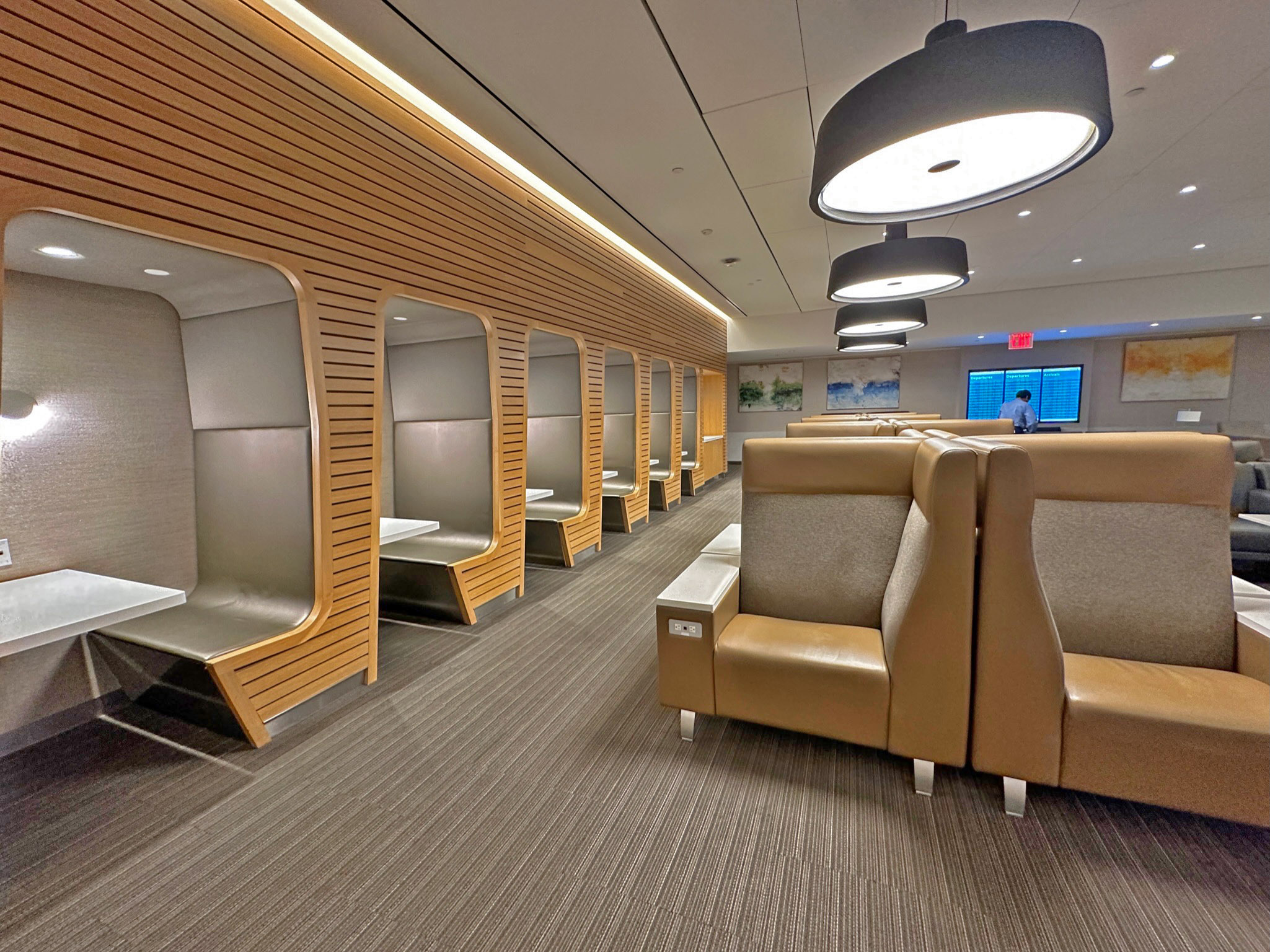 American Airlines Flagship Lounge New York JFK Chai Bear World