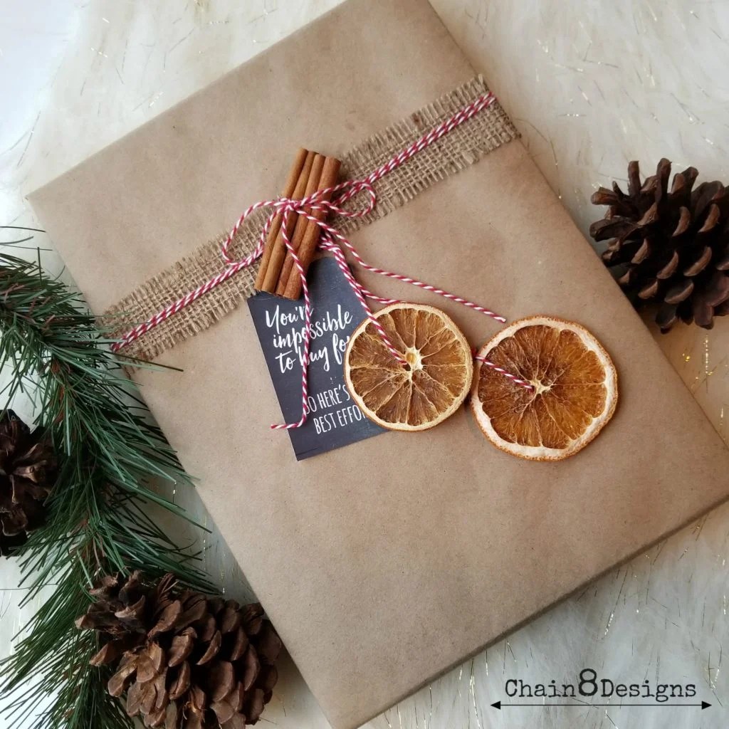 Christmas Gift Wrapping Ideas Chain 8 Designs