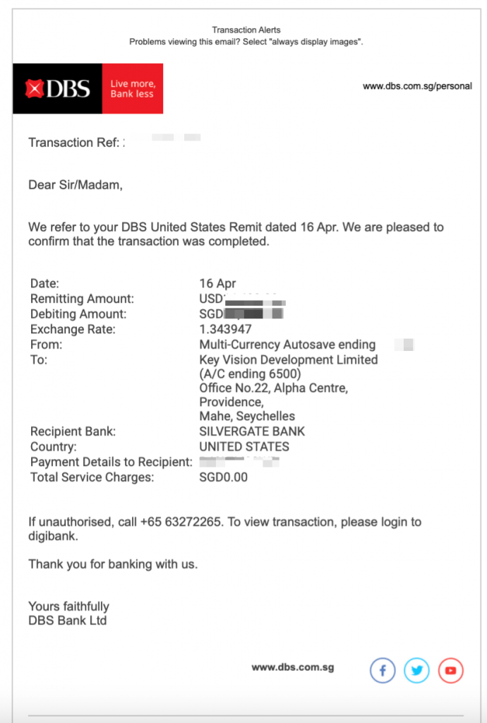 How To Deposit SGD From DBS or POSB To Binance Chain Debrief