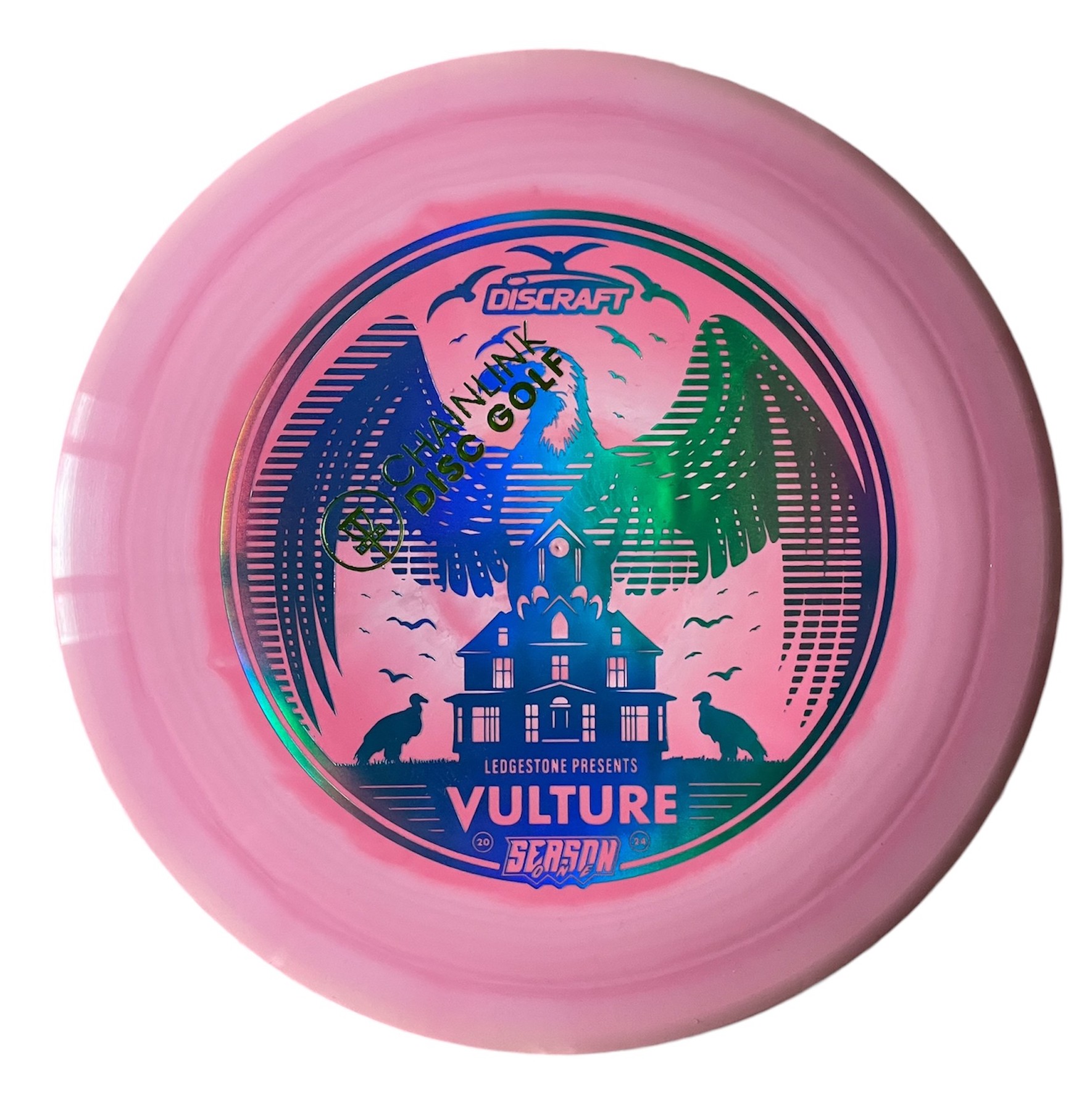 Discraft Lightweight ESP Swirl Vulture Disc ChainLink Disc Golf