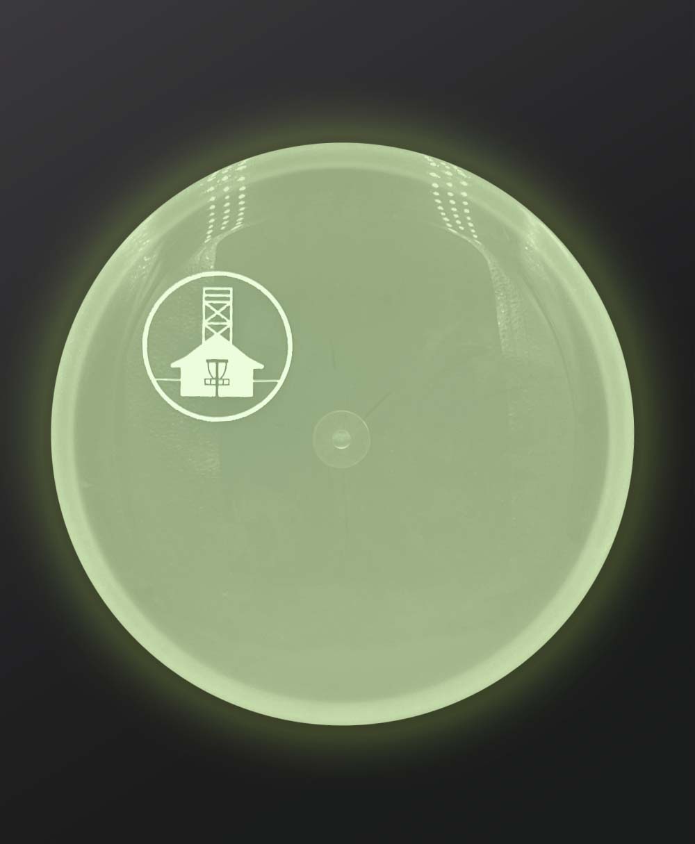 Beaches Disc Golf GlowintheDark Disc ChainLink Disc Golf