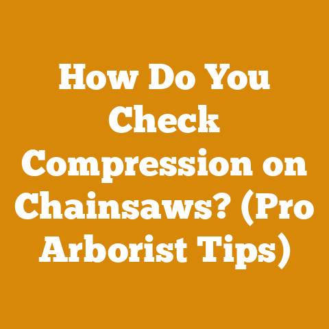 How Do You Check Compression On Chainsaws? (Pro Arborist Tips)