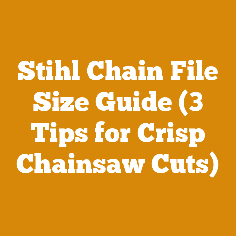 Stihl Chain File Size Guide (3 Tips For Crisp Chainsaw Cuts)