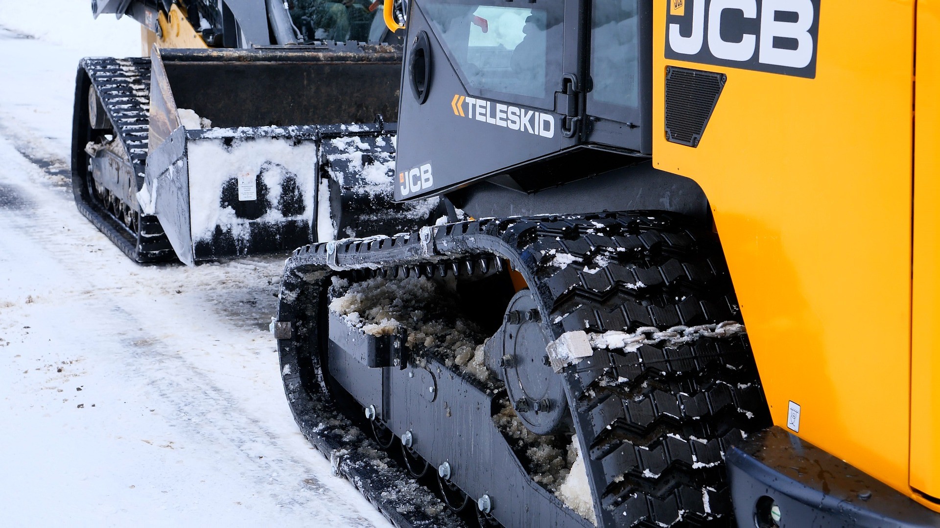 Chains for Tracks Snow Chains for Skid Steers & Tracked Vehicles