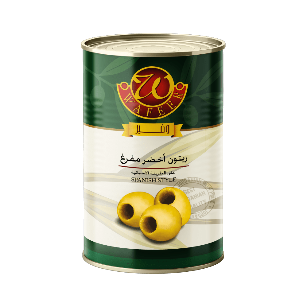 Pitted Green Olives Wafeer 2KG * 4 Chainstrading