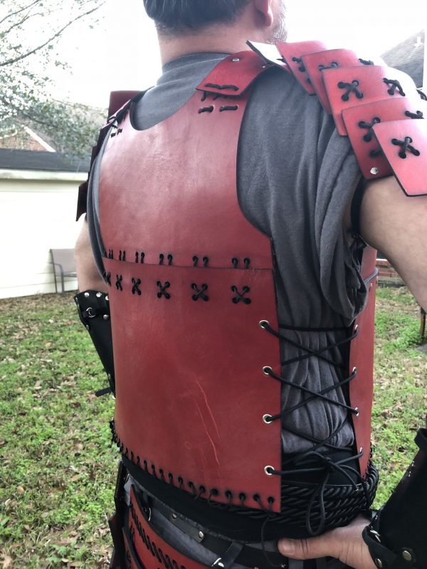 Samurai Chest Piece Custom Designed by Chair & Chisel