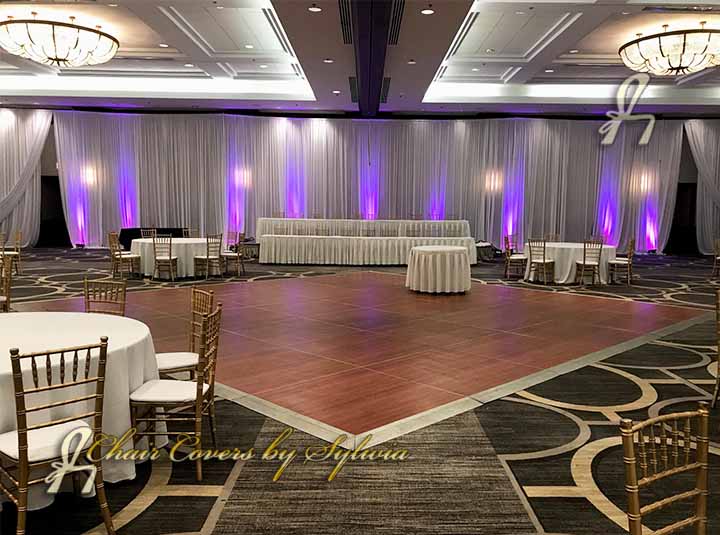 Backdrop 54 Chair Covers Fine Linen Chiavari Chair Rental