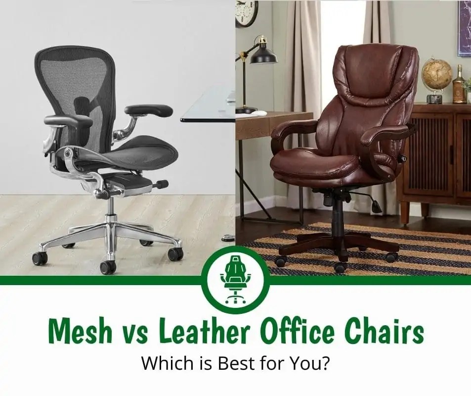 Mesh vs Leather Chair Which is Best for You? (2024) Chair Insights